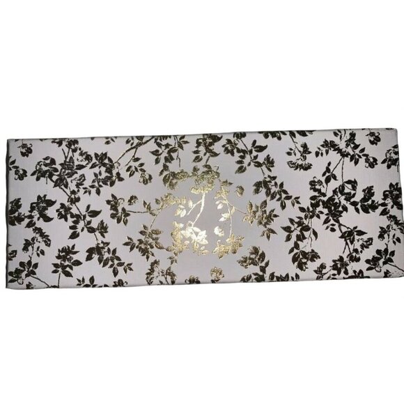 Tory Burch Empty Box from Candle Set 8 x 3.5 x 3.5 White Gold Floral Glam - Picture 2 of 2